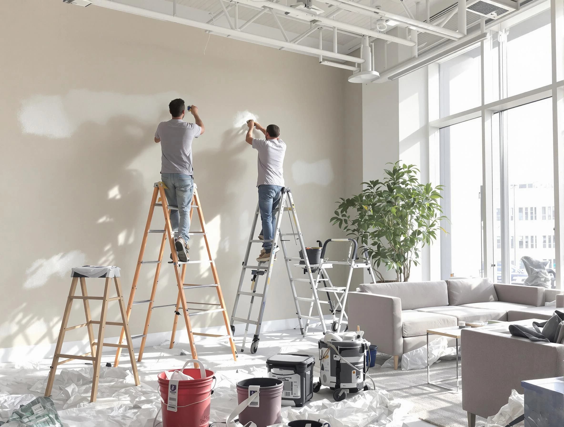 Mesa House Painters delivering commercial painting services in Mesa, AZ
