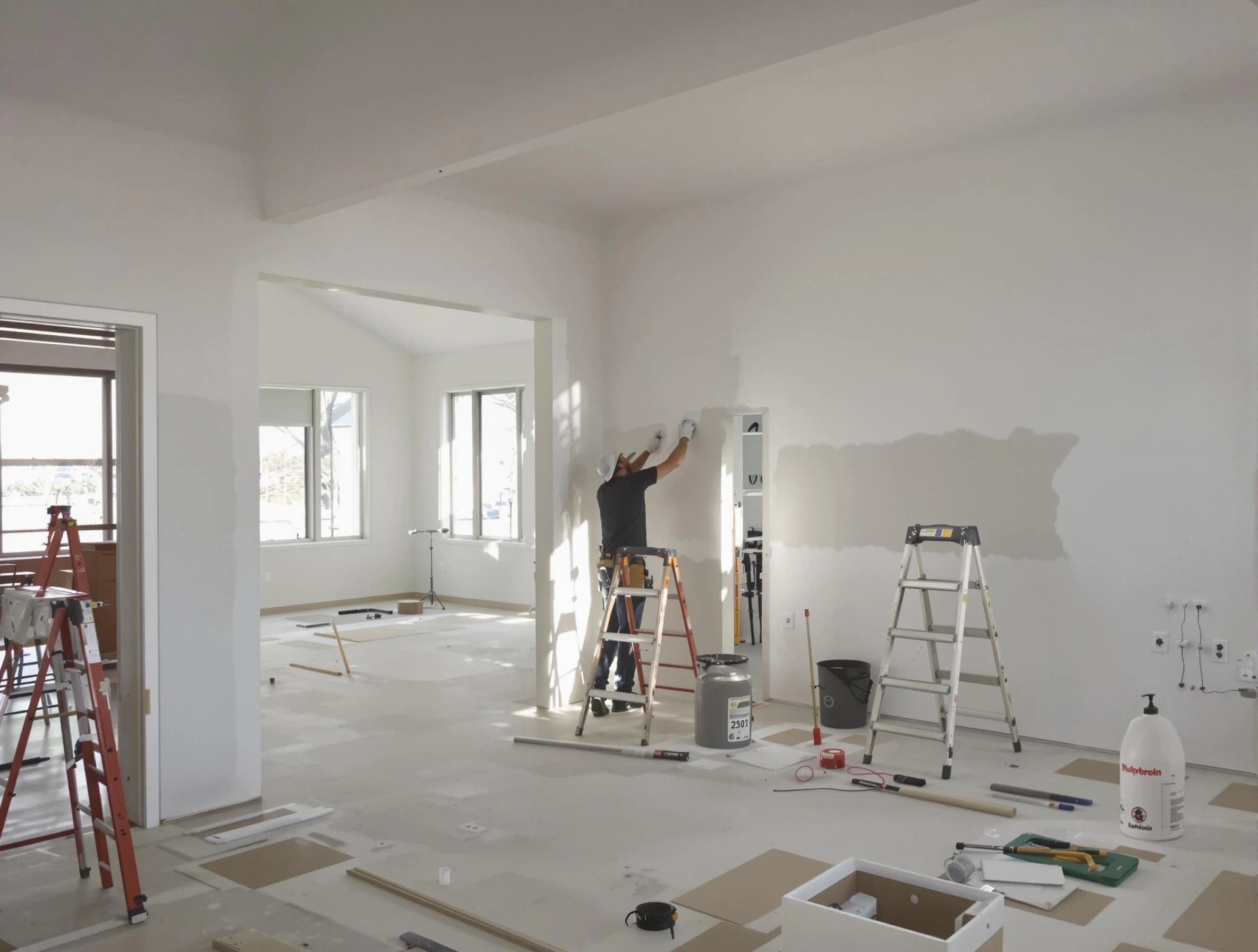 Detailed drywall installation with Mesa House Painters in Mesa