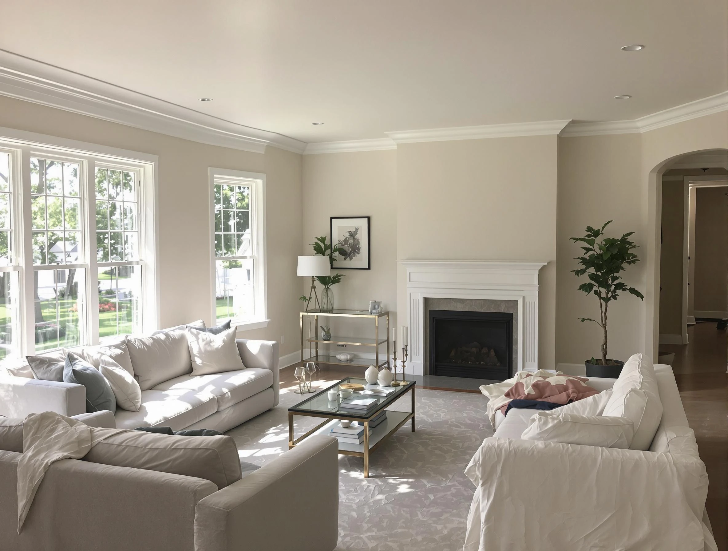 Interior painting by Mesa House Painters experts in Mesa, AZ